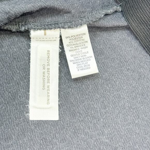 LOFT Grey Textured Cotton Blend Pencil Skirt - Size XL - Picture 7 of 7